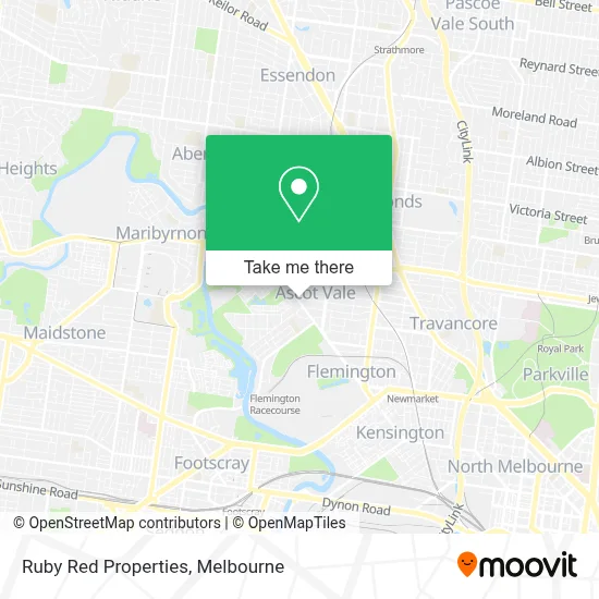 Mapa Ruby Red Properties