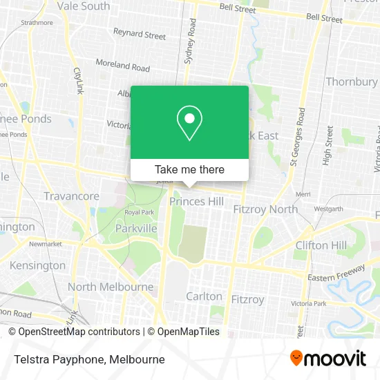 Telstra Payphone map