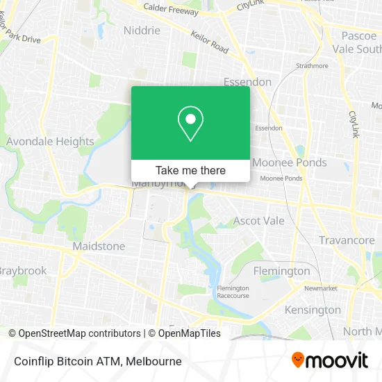 Coinflip Bitcoin ATM map