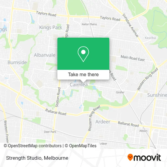 Mapa Strength Studio