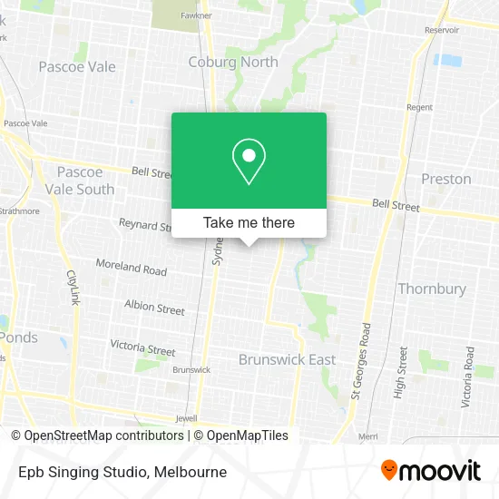 Epb Singing Studio map