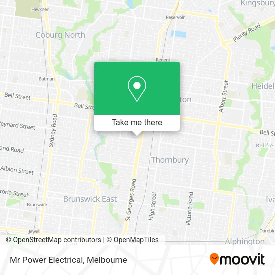Mr Power Electrical map