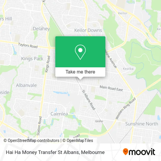 Hai Ha Money Transfer St Albans map