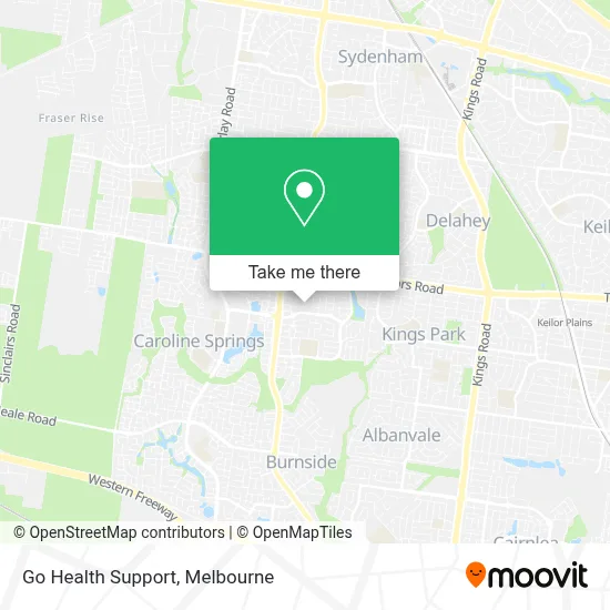 Mapa Go Health Support