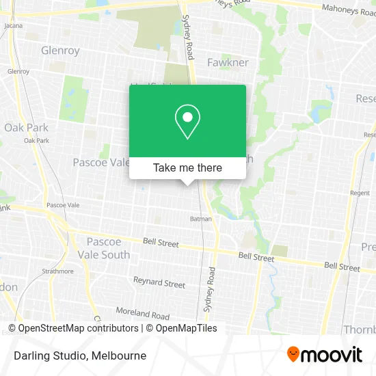 Mapa Darling Studio
