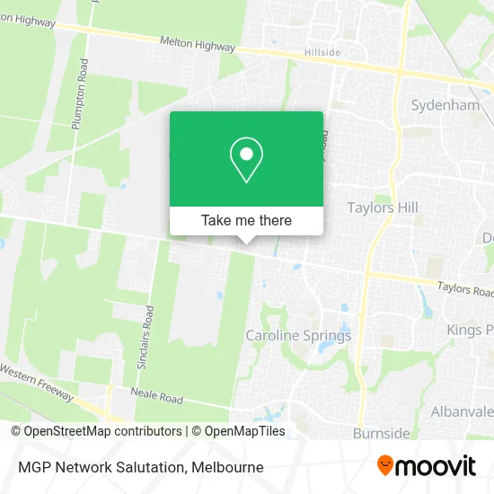 Mapa MGP Network Salutation