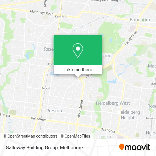 Mapa Galloway Building Group