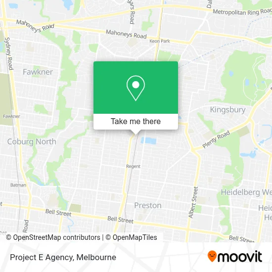 Mapa Project E Agency
