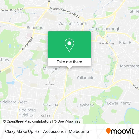 Mapa Claxy Make Up Hair Accessories