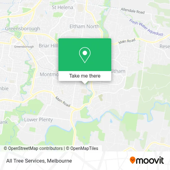 Mapa All Tree Services