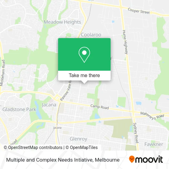 Mapa Multiple and Complex Needs Intiative