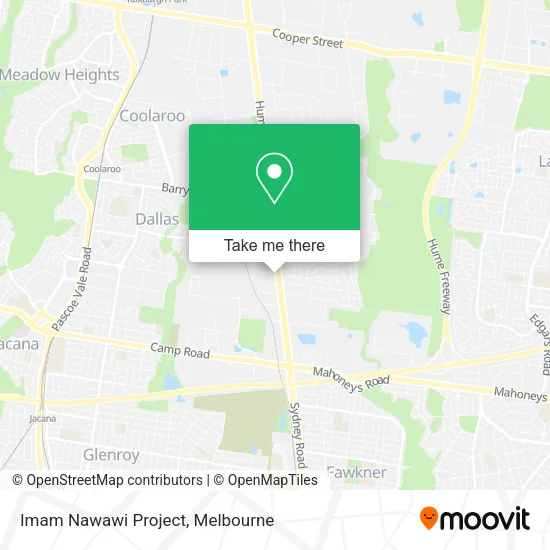 Imam Nawawi Project map