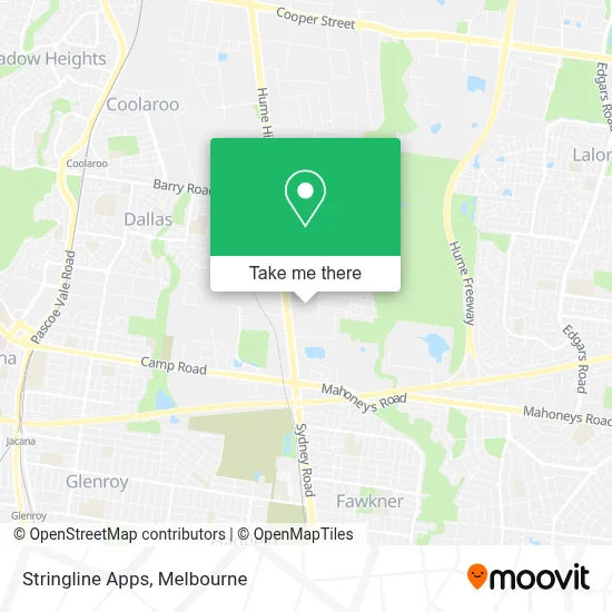 Mapa Stringline Apps