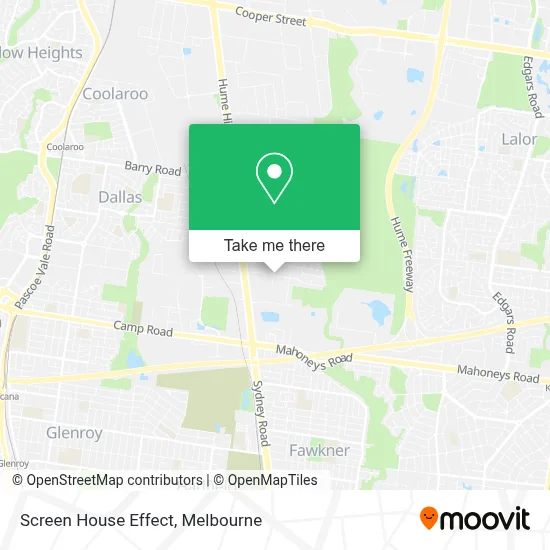 Mapa Screen House Effect