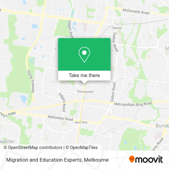 Migration and Education Experts map