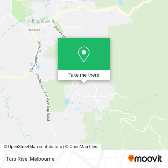 Tara Rise map