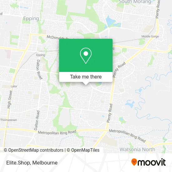 Elite.Shop map