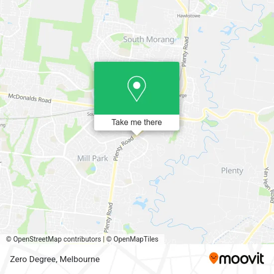 Zero Degree map