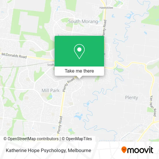 Katherine Hope Psychology map