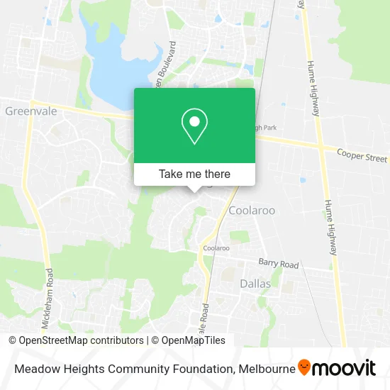 Mapa Meadow Heights Community Foundation
