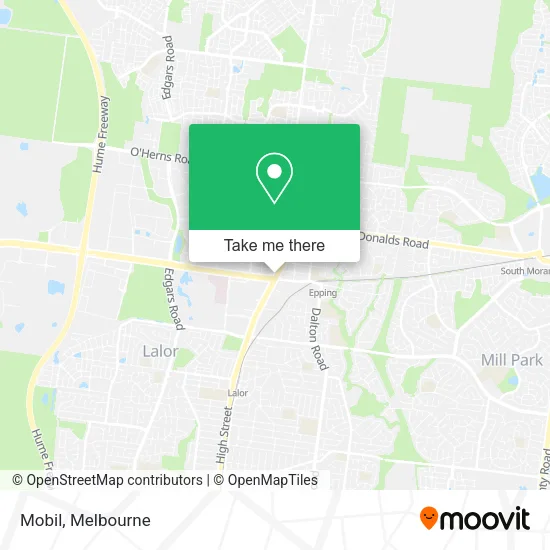 Mobil map