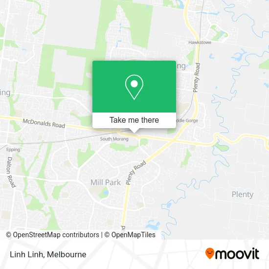 Linh Linh map