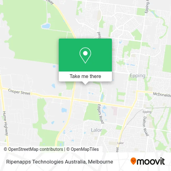 Mapa Ripenapps Technologies Australia