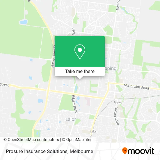 Mapa Prosure Insurance Solutions