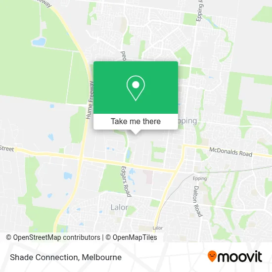 Mapa Shade Connection