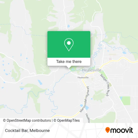 Mapa Cocktail Bar