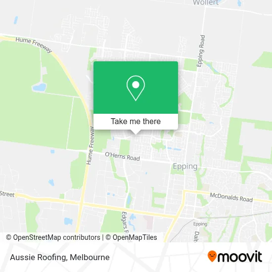 Mapa Aussie Roofing