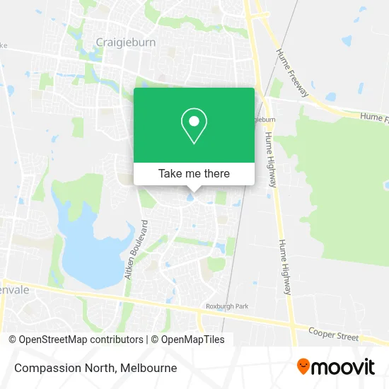 Mapa Compassion North