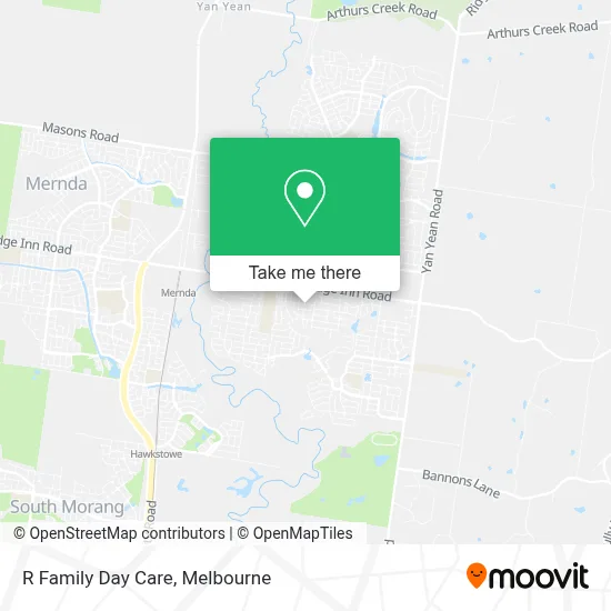 Mapa R Family Day Care