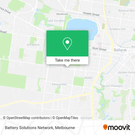 Mapa Battery Solutions Network