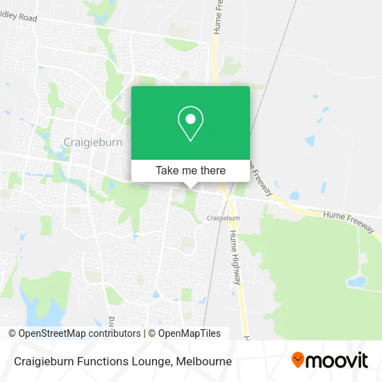 Mapa Craigieburn Functions Lounge