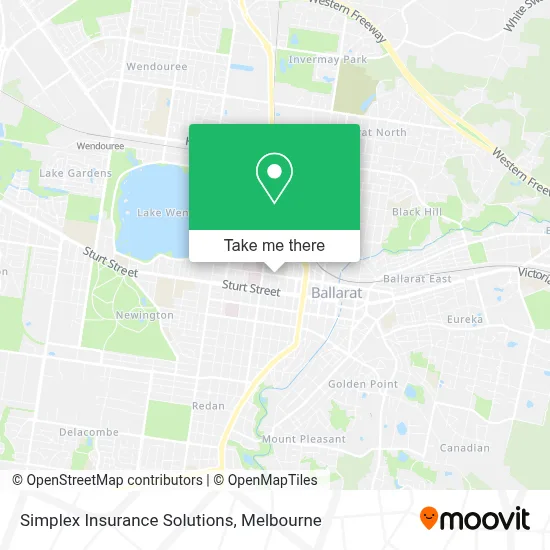 Mapa Simplex Insurance Solutions