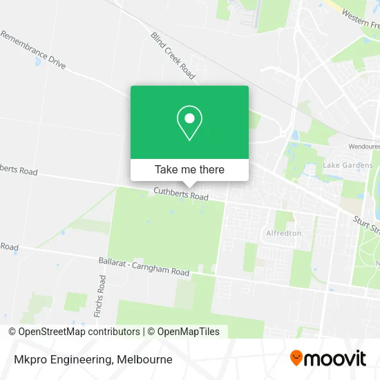 Mkpro Engineering map