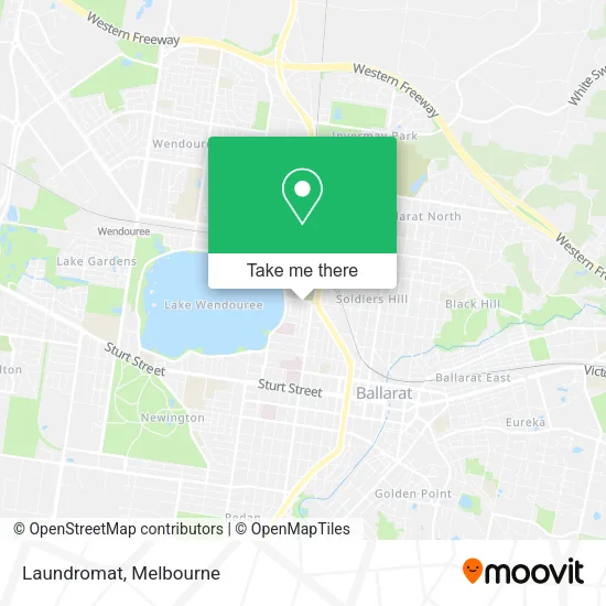 Laundromat map