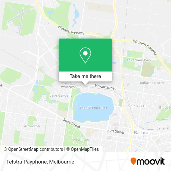 Telstra Payphone map