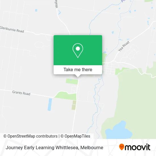 Journey Early Learning Whittlesea map