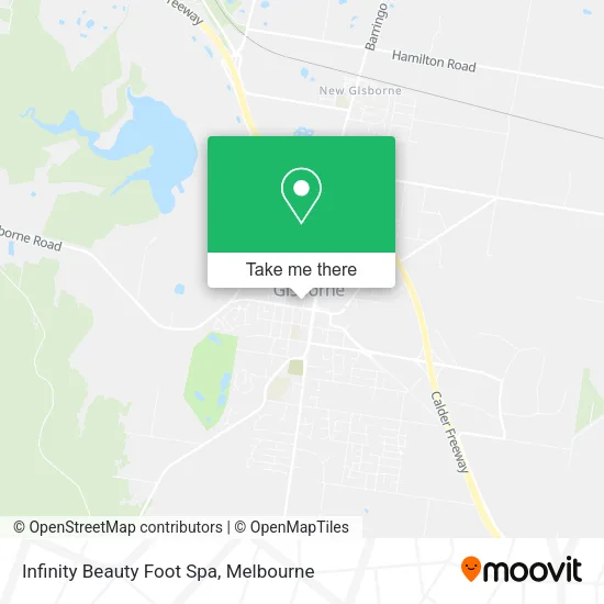 Infinity Beauty Foot Spa map