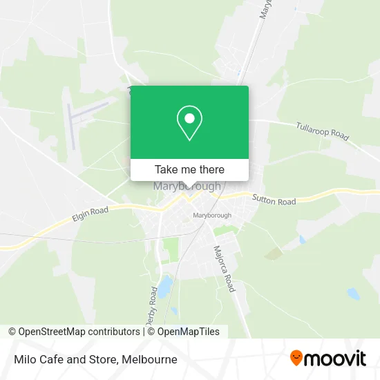 Milo Cafe and Store map
