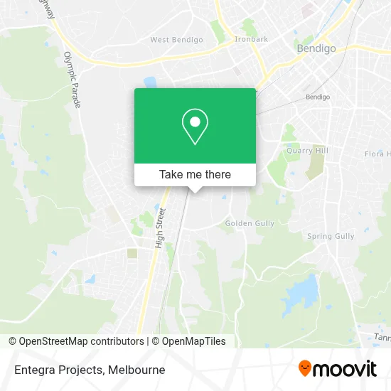 Mapa Entegra Projects