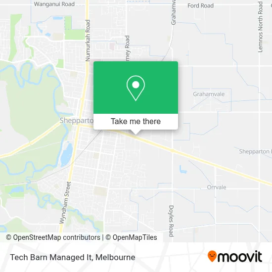 Mapa Tech Barn Managed It