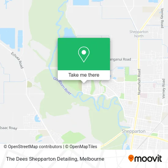 The Dees Shepparton Detailing map
