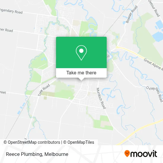 Mapa Reece Plumbing