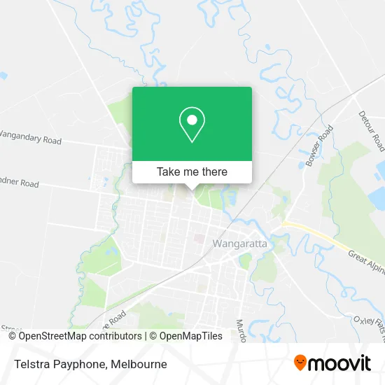 Telstra Payphone map