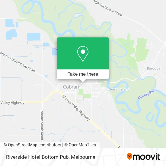 Riverside Hotel Bottom Pub map