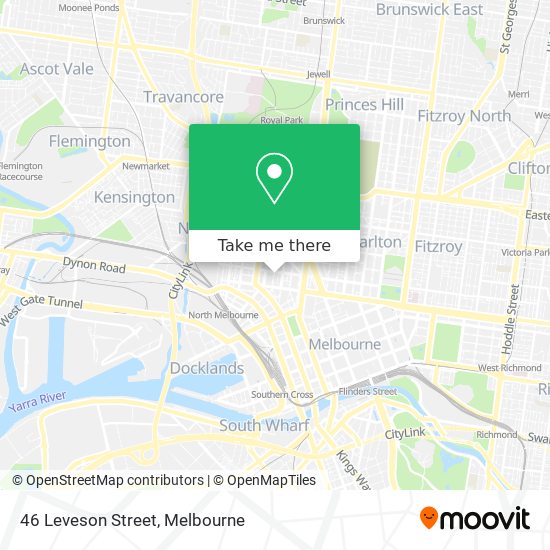 46 Leveson Street map