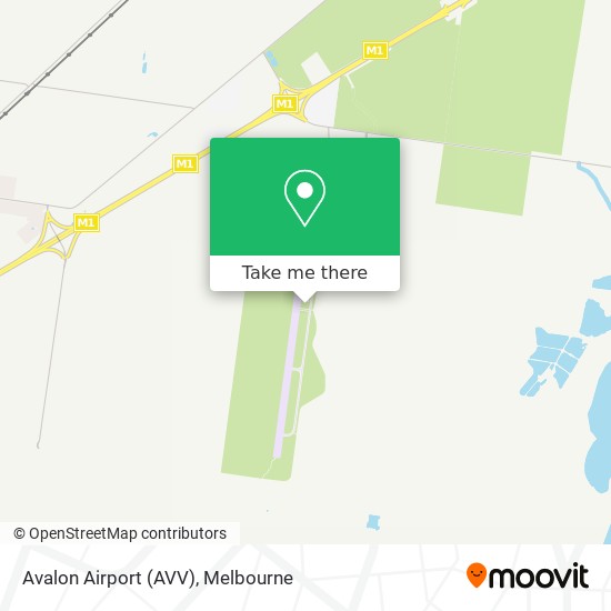 Avalon Airport (AVV) map